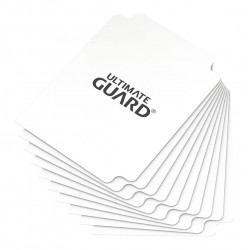 Ultimate Guard - 10 Intercalaires pour cartes - Card Dividers - White