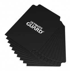 Ultimate Guard - 10 Intercalaires pour cartes - Card Dividers - Black