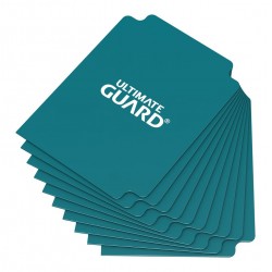 Ultimate Guard - 10 Intercalaires pour cartes - Card Dividers - Petrol