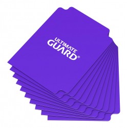 Ultimate Guard - 10 Intercalaires pour cartes - Card Dividers - Purple