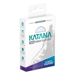 Ultimate Guard - 100 Protège-cartes Standard - Katana Inner Sleeves - Clear