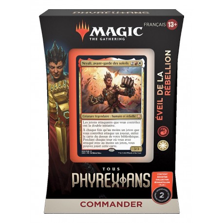 Tous Phyrexians - Deck Commander 1 - Rouge Blanc (FR)