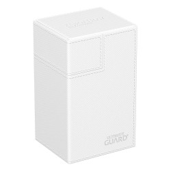 Ultimate Guard - Deck Case - Flip'n'Tray 80+ Monocolor - White
