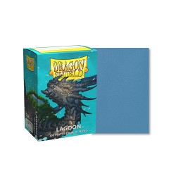 Dragon Shield - 100 Protège-cartes Standard - Matte Dual Sleeves - Lagoon