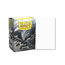 Dragon Shield - 100 Standard Sleeves - Matte Dual Sleeves - Snow