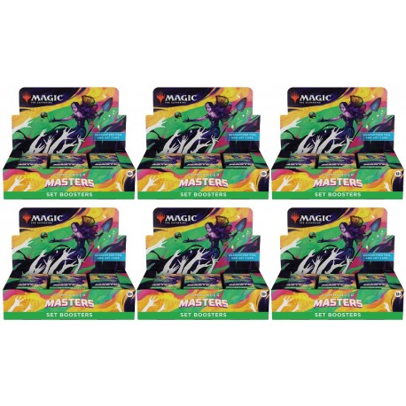 Commander Masters - 6 Set Boosters Boxes (EN)