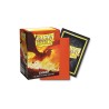 Dragon Shield - 100 Standard Sleeves - Matte Dual Sleeves - Ember