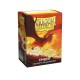 Dragon Shield - 100 Standard Sleeves - Matte Dual Sleeves - Ember