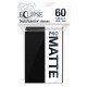 Ultra Pro - 60 Small Sleeves - Eclipse Matte Small 60 - Jet Black