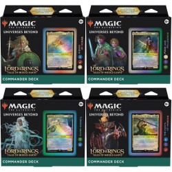 The Lord of the Rings: Tales of Middle-Earth - Commander Deck - Set of 4 decks (EN)