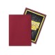 Dragon Shield - 100 Standard Sleeves - Matte 100 - Blood Red