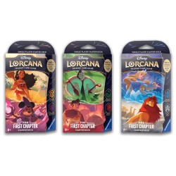 Disney Lorcana - The First Chapter - Starter Decks Set (3 Decks) (EN)