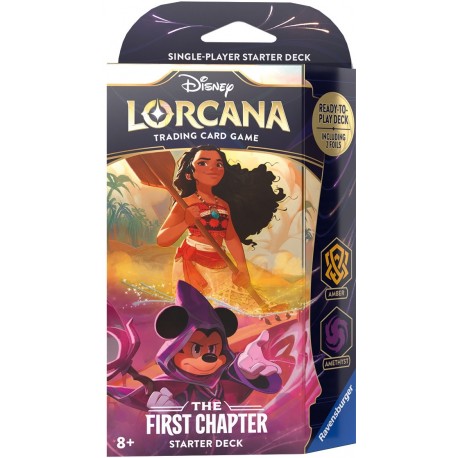 Disney Lorcana - The First Chapter - Starter Deck 3 - Amber and Amethyst (EN)