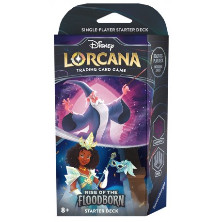 Disney Lorcana - Rise of the Floodborn - Starter Deck 2 - Amethyst and Steel (EN)