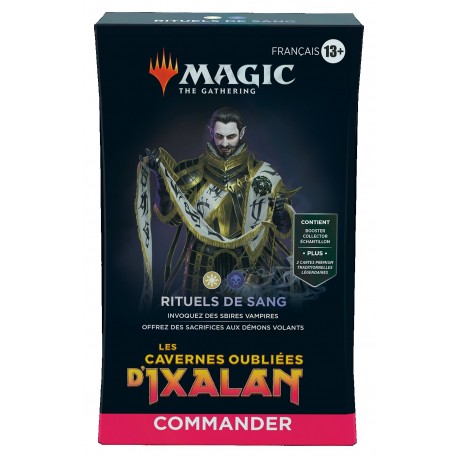 Les cavernes oubliées d'Ixalan - Commander Deck 2 - Rituels de sang (FR)