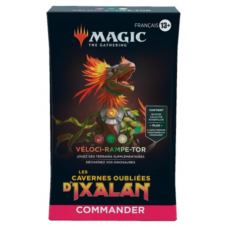 Les cavernes oubliées d'Ixalan - Commander Deck 4 - Véloci-Rampe-Tor (FR)
