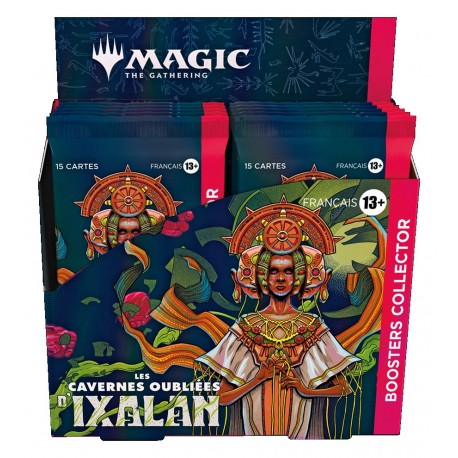 Les cavernes oubliées d'Ixalan Boîte de Boosters Collector carte Magic