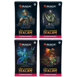The Lost Caverns of Ixalan - Commander Deck - Set of 4 Decks (EN)