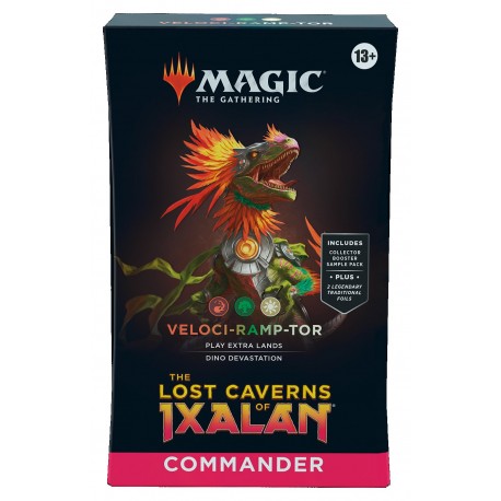 The Lost Caverns of Ixalan - Commander Deck 4 - Veloci-Ramp-Tor (EN)