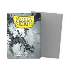 Dragon Shield - 100 Standard Sleeves - Matte Dual Sleeves - Justice