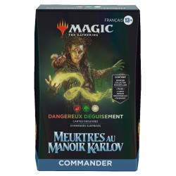 Meurtres au manoir Karlov - Commander Deck 1 - Dangereux déguisement (FR)