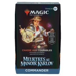 Meurtres au manoir Karlov - Commander Deck 4 - Chasse aux coupables (FR)