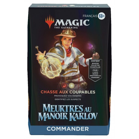 Meurtres au manoir Karlov - Deck Commander 4 - Chasse aux coupables (FR)