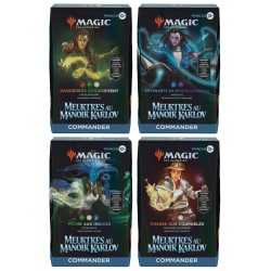 Meurtres au manoir Karlov - Commander Deck - Set of 4 Decks (FR)