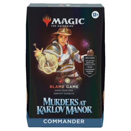 Meurtres au manoir Karlov - Commander Deck 4 - Blame Game (EN)