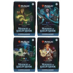 Murders at Karlov Manor - Commander Deck - Set of 4 Decks (EN)