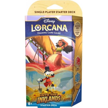 Disney Lorcana - Into the Inklands - Starter Deck 1 - Rubis et Saphir (EN)