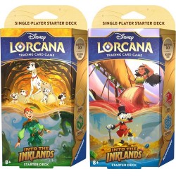 Disney Lorcana - Into the Inklands - Deck de démarrage - Lot de 2 decks (EN)