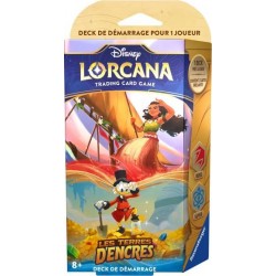 Disney Lorcana - Les terres d'encres - Deck de démarrage 2 - Rubis et Saphir (FR)