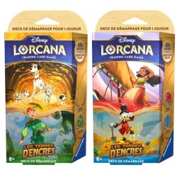 Disney Lorcana - Les terres d'encres - Deck de démarrage - lot de 2 decks (FR)