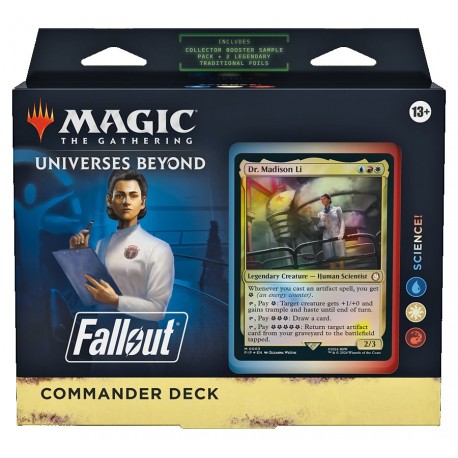 Fallout Science ! Deck Commander Magic the Gathering cartes mtg