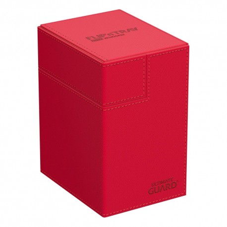 Ultimate Guard - Deck Case - Flip'n'Tray 133+ Monocolor - Red