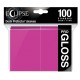 Ultra Pro - 100 Protège-cartes Standard - Eclipse Gloss 100 - Hot Pink