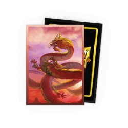 Dragon Shield - 100 Standard Sleeves - Matte Dual Art Sleeves - Wood Dragon 2024