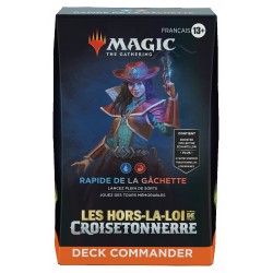 Les hors-la-loi de Croisetonnerre - Deck Commander 1 - Rapide de la gâchette (FR)