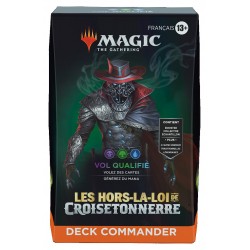 Les hors-la-loi de Croisetonnerre - Deck Commander 3 - Vol qualifié (FR)