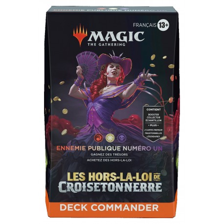 Les hors-la-loi de Croisetonnerre - Commander Deck 4 - Ennemie publique numéro un (FR)