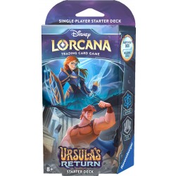 Disney Lorcana - Ursula's return - Starter Deck 2 - Sapphire & Steel (EN)