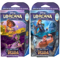 Disney Lorcana - Le retour d'Ursula - Deck de démarrage - Lot de 2 Decks (FR)