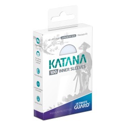 Ultimate Guard - 100 Protège-cartes Small - Katana Inner Sleeves Format Japonais