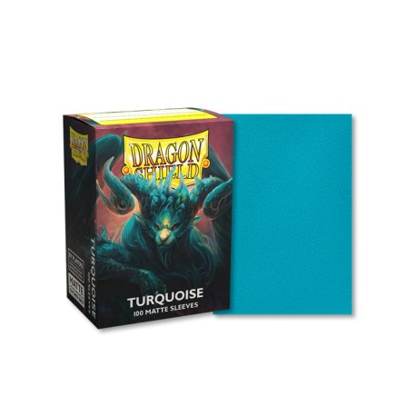 Dragon Shield - 100 Protège-cartes Standard - Matte 100 - Turquoise