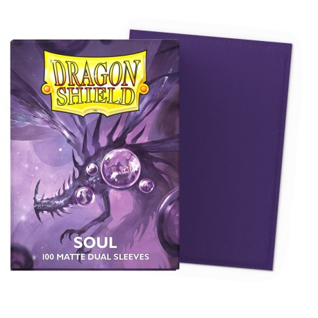 Dragon Shield - 100 Protège-cartes Standard - Matte Dual Sleeves - Soul