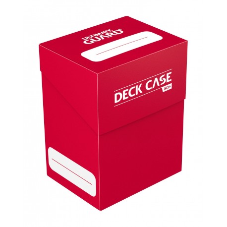 Ultimate Guard - Deck Case 80+ - Red