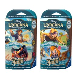 Disney Lorcana - La Mer Azurite - Deck de démarrage - Set of 2 decks (FR)