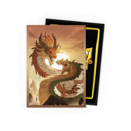 Dragon Shield - 100 Standard Sleeves - Matte Dual Art Sleeves - Wood Snake 2025