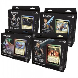 Magic: the Gathering - Final Fantasy - Deck Commander - Lot de 4 decks (FR)